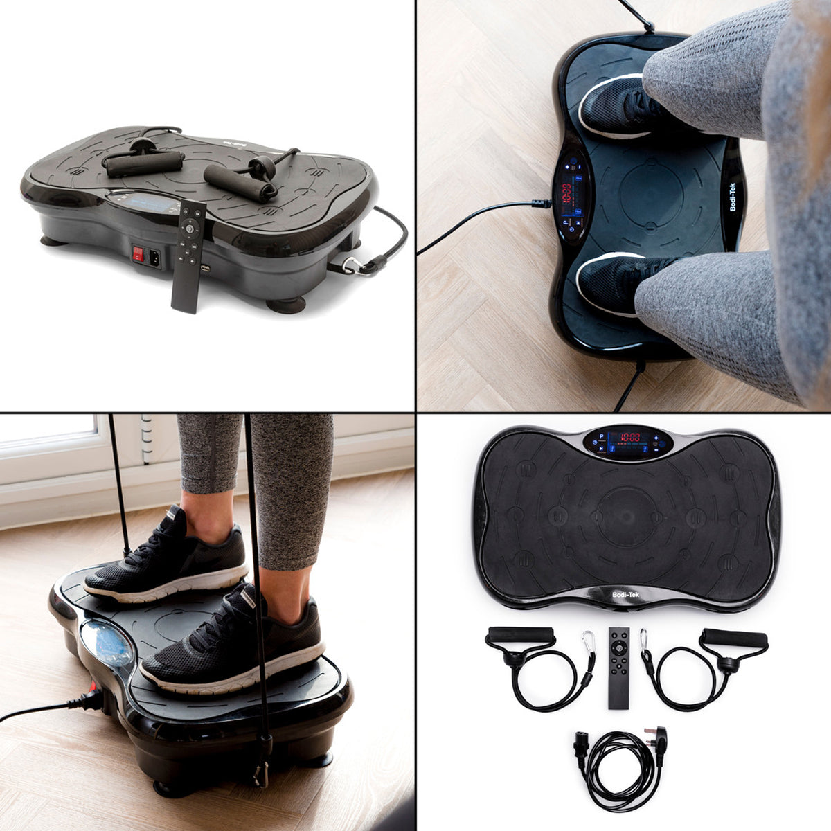 Bodi-Tek – Whole Body Vibration Training Exercise Plate – Ultra Slim