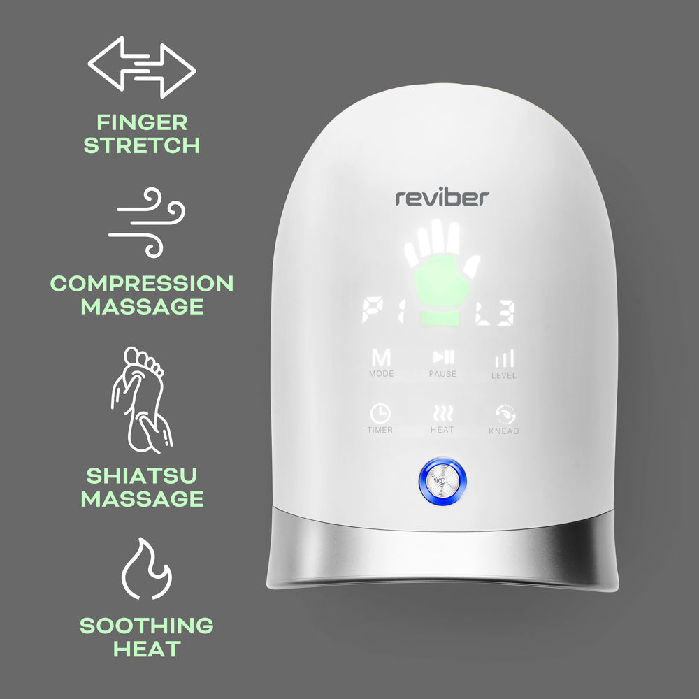 Reviber Warming Shiatsu Hand Massager