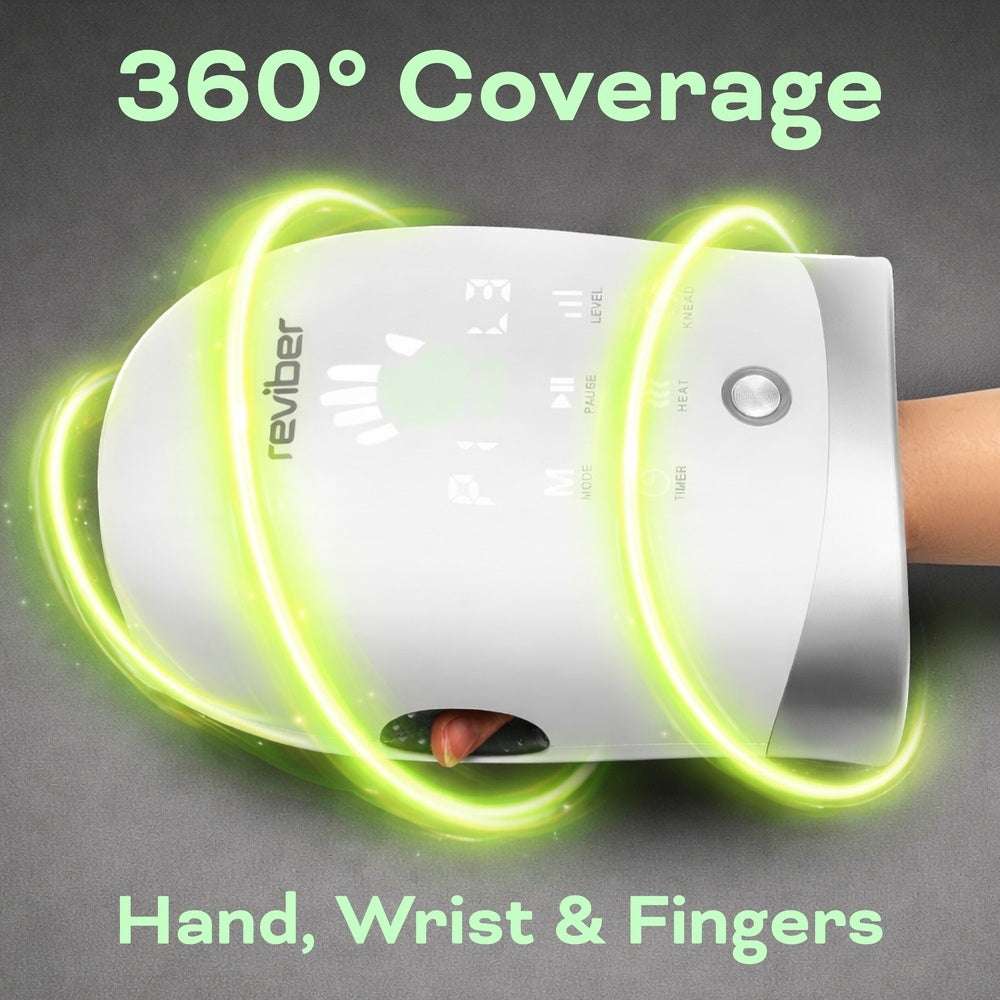 Reviber Warming Shiatsu Hand Massager