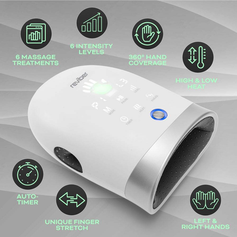 Reviber Warming Shiatsu Hand Massager