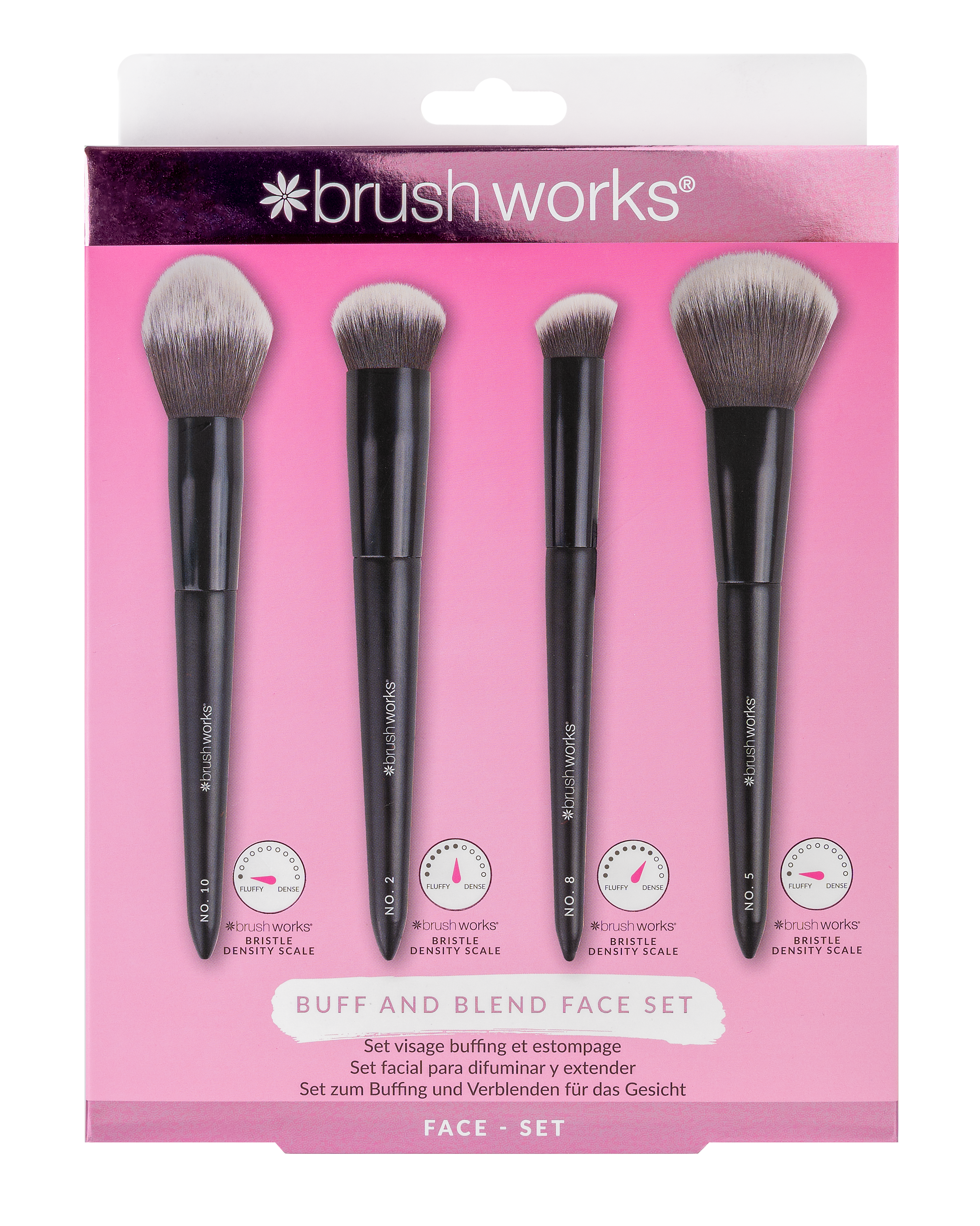 Brushworks Buff and Blend Face Set