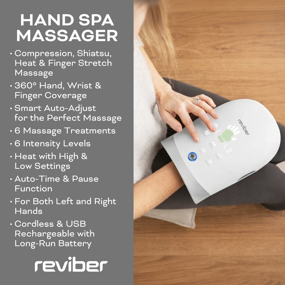 Reviber Warming Shiatsu Hand Massager