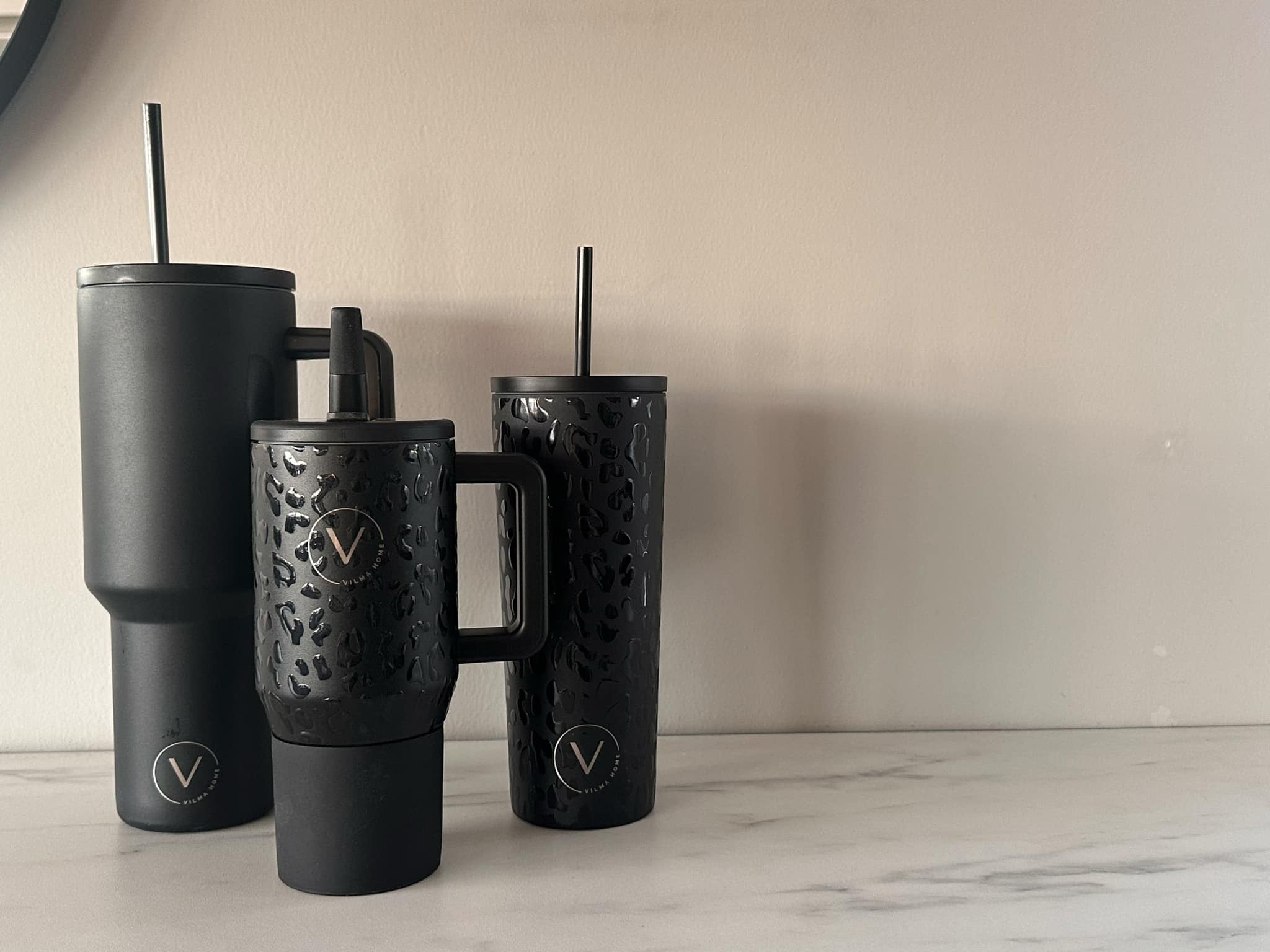 Vilma Home Hydro 600 ml Leopard svartur