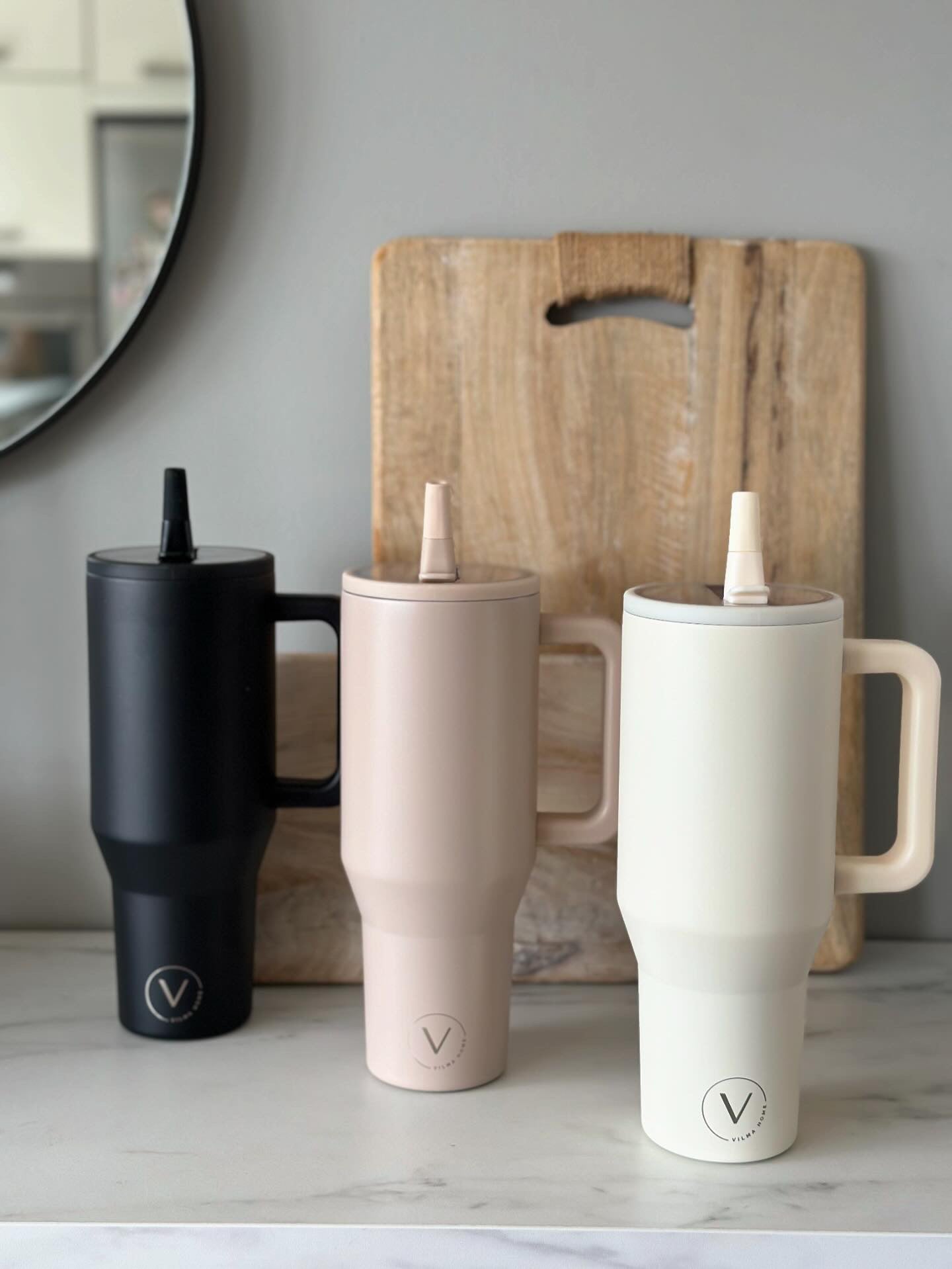 Vilma Home Hydro glas Beige 1200ml