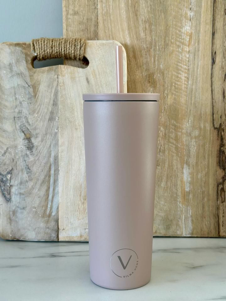 Vilma Home glas Beige 700ml | án handfangs