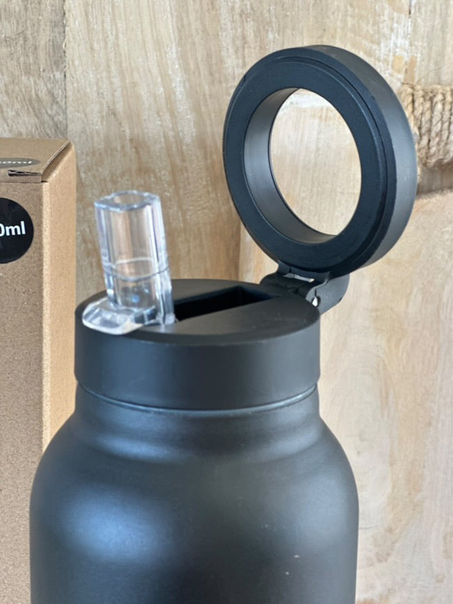 Vilma Home Brúsi með segli fyrir síma 960 ml Svartur