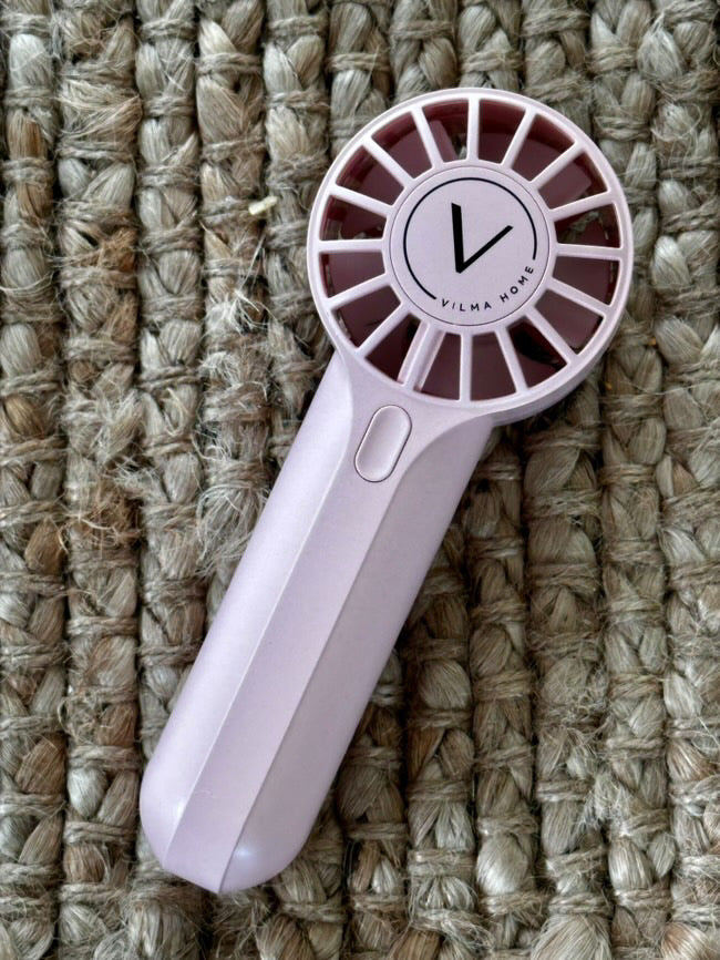 Vilma Home Beauty Fan bleik (andlitsvifta)
