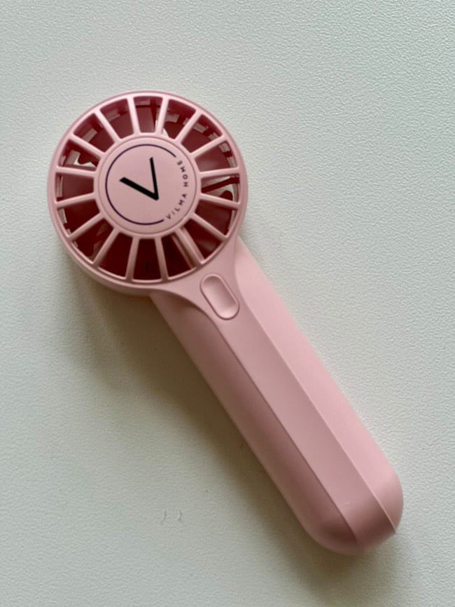 Vilma Home Beauty Fan bleik (andlitsvifta)