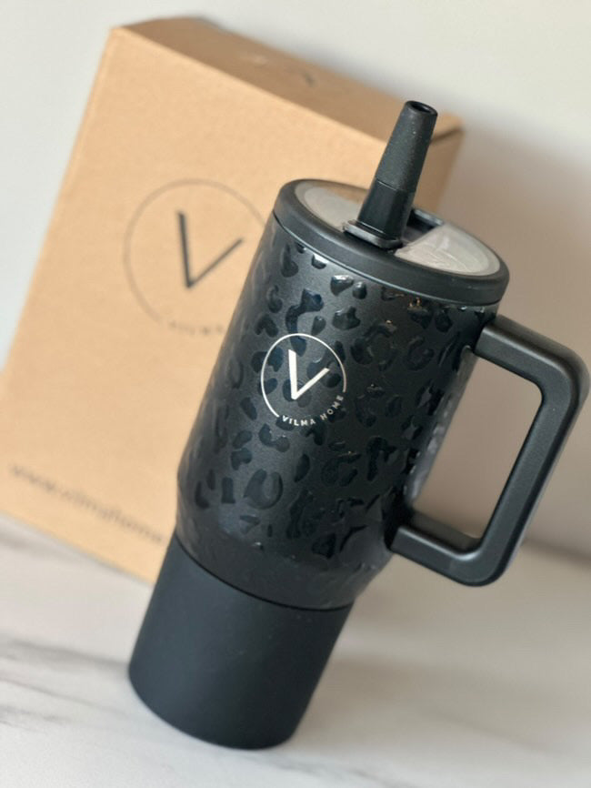 Vilma Home Hydro 600 ml Leopard svartur