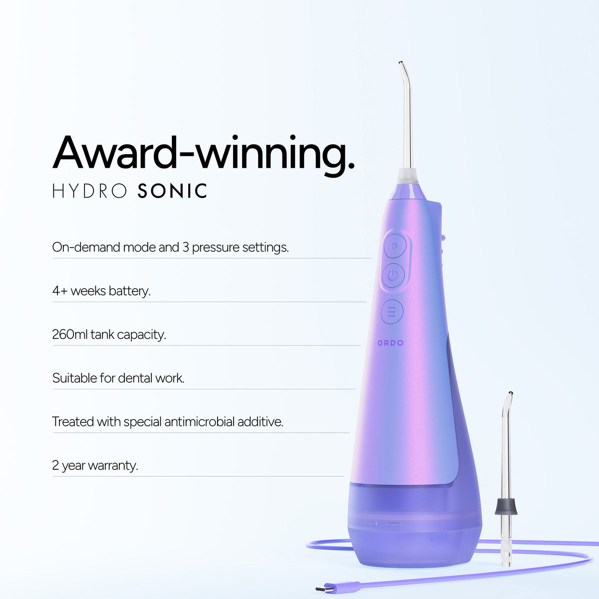 ORDO Sonic Water Flosser – Vatnsflossari