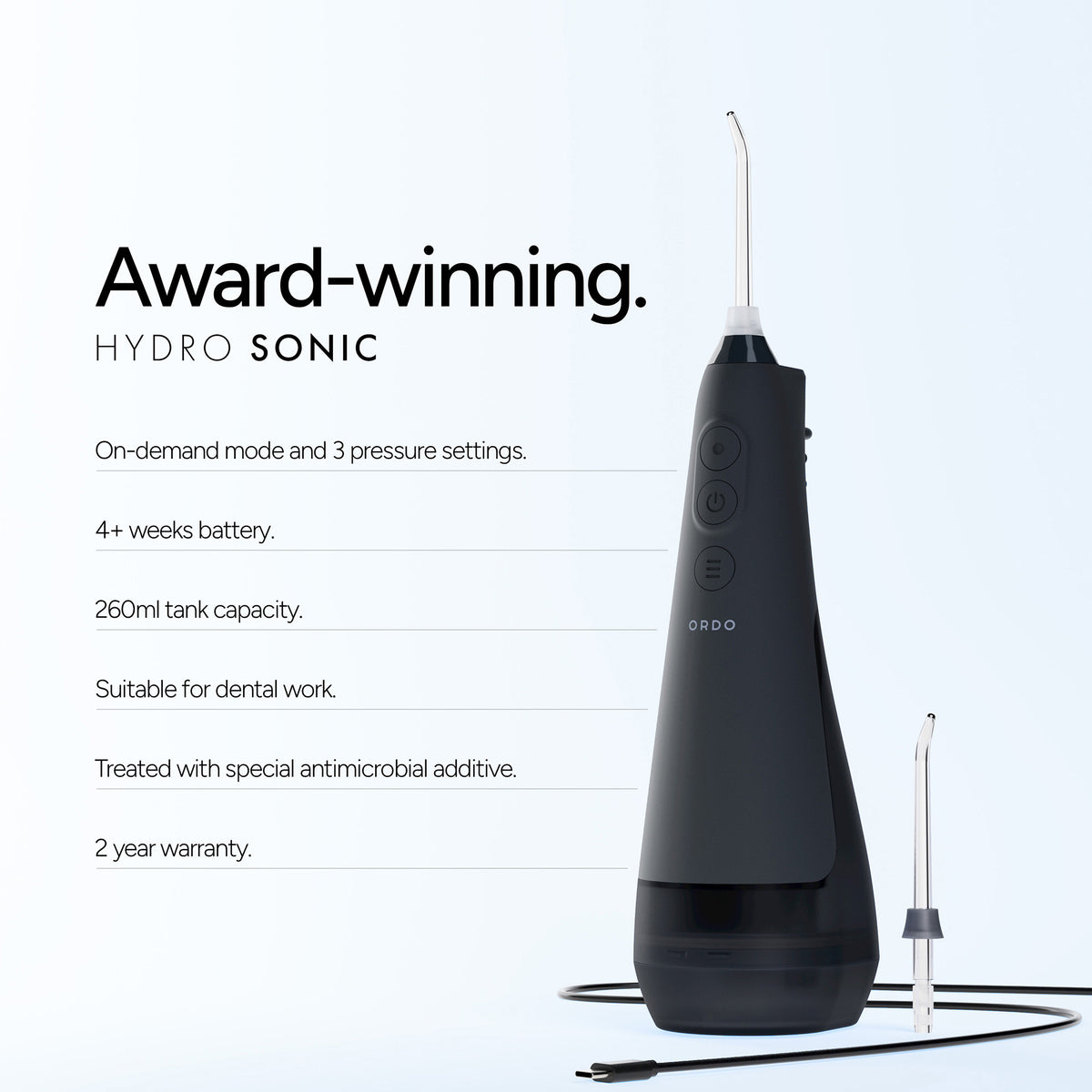 ORDO Sonic Water Flosser – Vatnsflossari