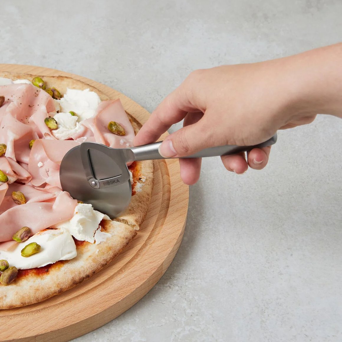 Boska Pizzahjól Copenhagen í notkun
