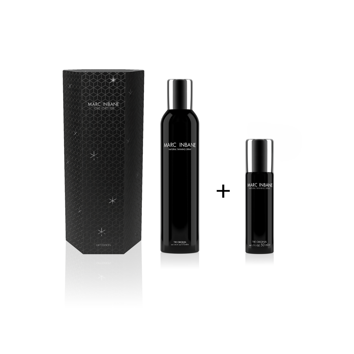 Marc Inbane Les Étoiles #1 – Natural Tanning Spray gjafasett