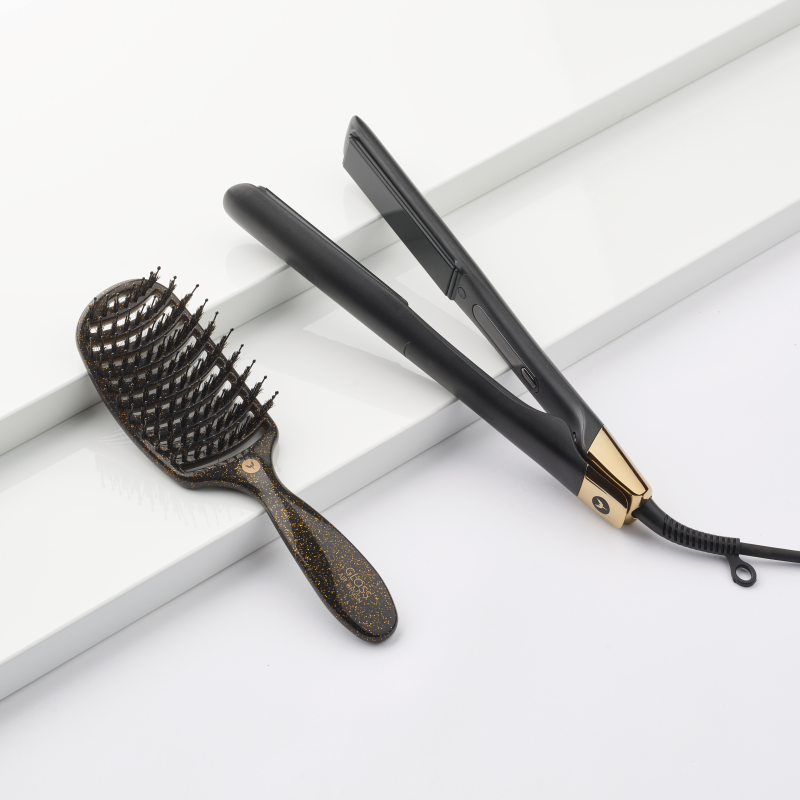 HH Simonsen Serenity Styler Gold + Gloss Air Brush gjafasett